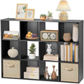 12 Cube Storage Organizer, Storage Shelf Organizer Bookshelf by JupiterForce