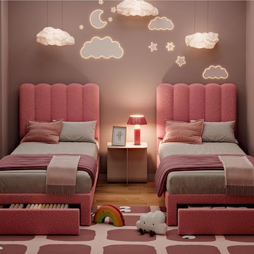 GarveeHome Twin Bed Frame, Platform Bed by GarveeHome
