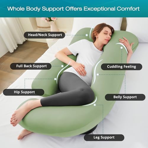 Sasttie Cooling Pregnancy Pillows - Image 2