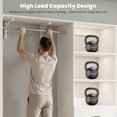 96" Wall Mounted Closet System - Image 5