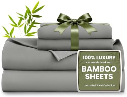 Love's cabin 100% Rayon Derived from Bamboo, Full Size Sheets by Lovescabin