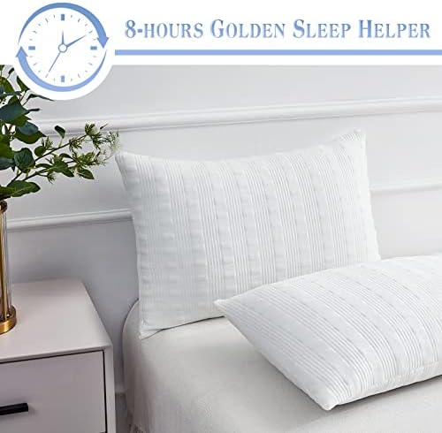 Meoflaw Cooling Pillows for Sleeping Standard Size, Shredded Memory Foam Bed - Image 7