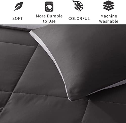 Exclusivo Mezcla Oversized Queen Comforter Reversible Bedding Set - Image 6