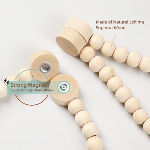2 Pack Magnetic Curtain Tiebacks - Image 3