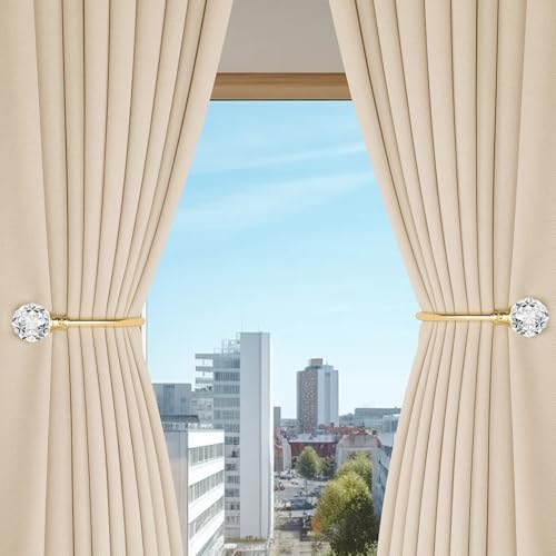 U Shaped Metal Curtain Holdbacks, Curtain Tiebacks, 4 Pack - Image 7