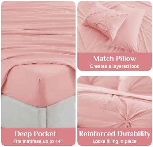 JOLLYVOGUE Oversized King Size Comforter Set 7 Pieces - Image 5