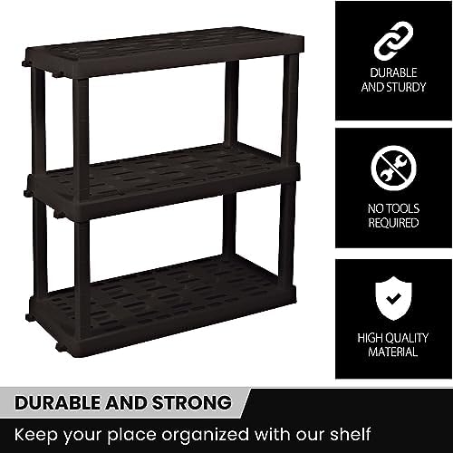 Oskar Heavy Duty Plastic Storage Shelves- - Image 6