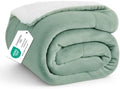 Bedsure GentleSoft Sherpa Fleece Blanket Queen Size by BEDSURE