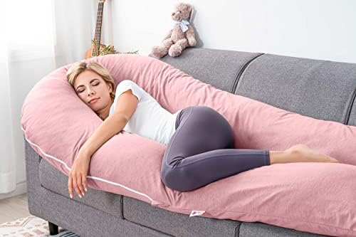Pregnancy Pillow, Cooling Silky Pregnancy Pillows - Image 4