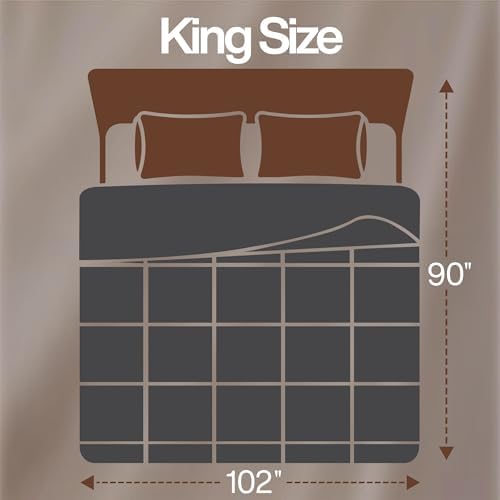 Utopia Bedding Comforter King Size, Duvet Insert, 90 x 102 Inches - Image 2