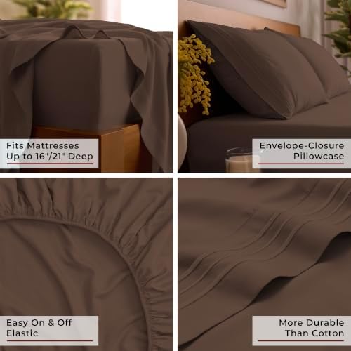 Mellanni Iconic 3-Piece Bed Sheet Set - Image 5