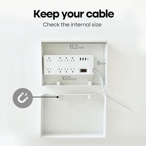 Book Shape Decorative Cable Management Box - Image 3
