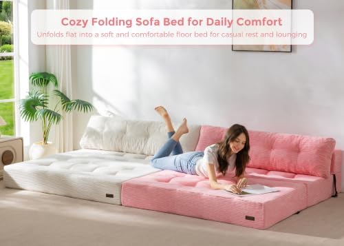 MAXYOYO Folding Sofa Bed, Convertible Chair Bed - Image 3