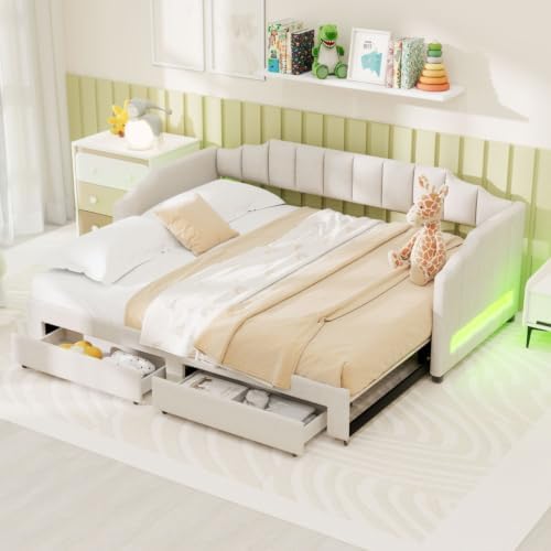 Twin XL to King Size Extendable Daybed - Image 3