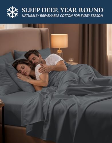 LANE LINEN Extra Long Twin Sheets Sateen Weave - Image 7