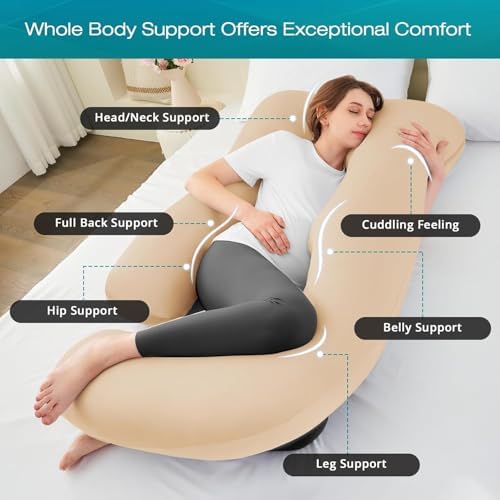 Sasttie Cooling Pregnancy Pillows - Image 2