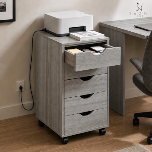 Naomi Home Under Desk Office File Cabinet - Image 2