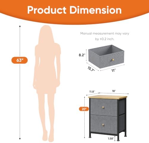 Sweetcrispy Small Nightstand - Image 3