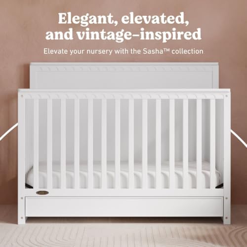 Graco Sasha 5-in-1 Convertible Crib - Image 3
