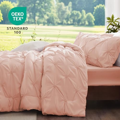 BEDELITE King Comforter Set Dusty Pink, Fluffy & Soft Comforter - Image 3
