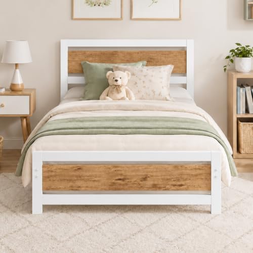 IMMERSTABLE Twin Metal Bed Frame by IMMERSTABLE