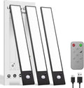 LED Under Cabinet Light with Motion Sensor, 3 Pack by Tnight