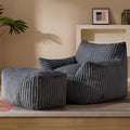 Gericco Oversized Bean Bag Chaise Lounge Chair by Gericco