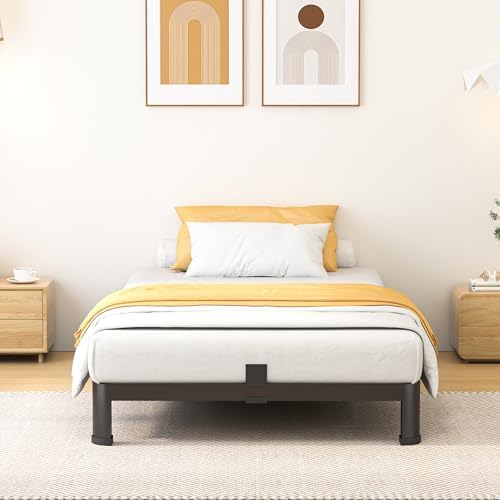 10 Inch Twin Size Metal Platform Bed Frame - Image 5