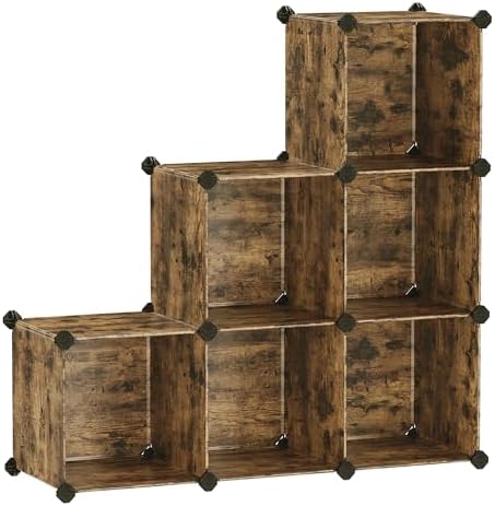 SONGMICS 6 Cube Storage Organizer, DIY Closet Shelf by SONGMICSbySONGMICSHOME