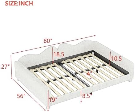 Bellemave Full Upholstered Daybed - Image 2