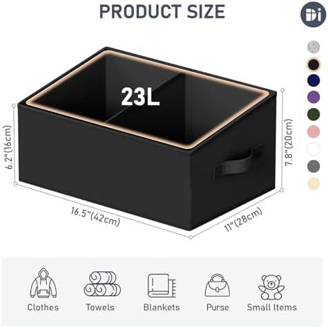 DIMJ Trapezoid Storage Bins for clothes - Image 2