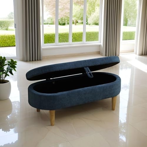 Blue Living Room Furniture Multi-Purpose Piece - Image 2