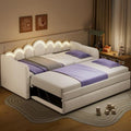 Twin XL Size Upholstered Daybed by SNMOFIHOME