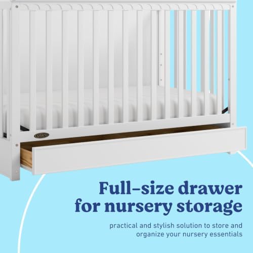 Graco Sasha 5-in-1 Convertible Crib - Image 4