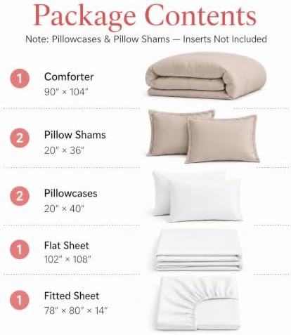 King Comforter Set with Sheets - Image 2