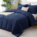 CozyLux Oversized King Comforter Set, 3-Piece Box-Stitched by CozyLux