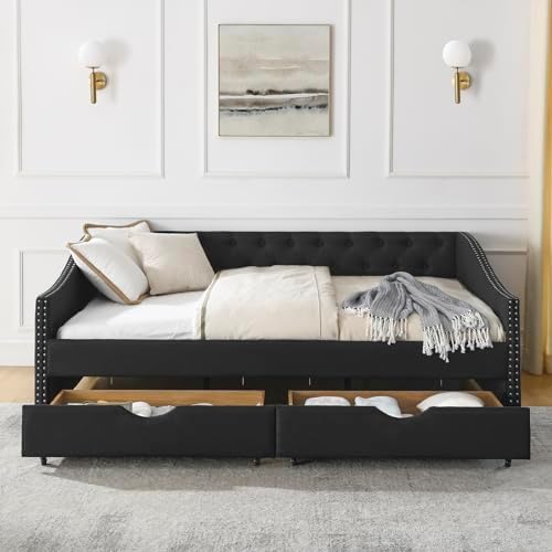 Wood Full Size Daybed, Day Bed Frame - Image 3