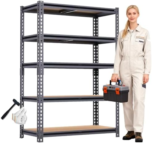 Garage Shelving Units, Storage Shelves Heavy Duty by Unknown