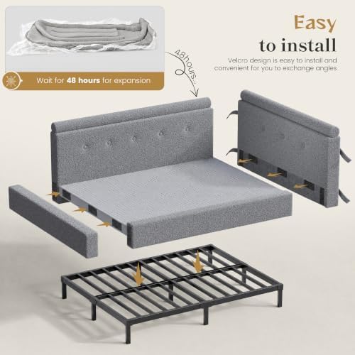 EnHomee Queen Upholstered Daybed - Image 5