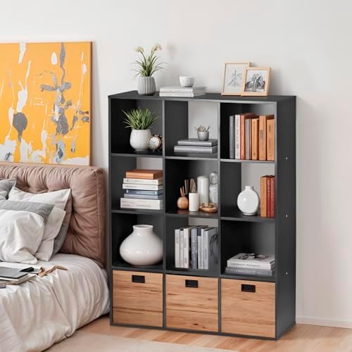 12 Cube Storage Organizer, Storage Shelf Organizer Bookshelf - Image 6