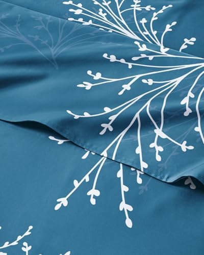 Twin XL 3 Piece Floral Sheet Set by CGKUnlimited
