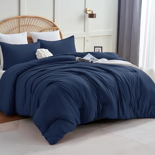 CozyLux Full Comforter Set, 3 Pieces Down Alternative Bedding by CozyLux