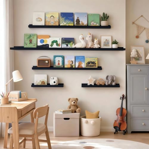36inch Long Floating Shelves for Wall Decor, 5-Set Shelves - Image 6