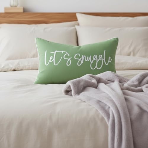 Sunkifover Let's Snuggle Decorative Lumbar Pillow Cover - Image 4