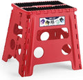 Delxo Folding Step Stool 13 Inch, 300 Lbs Step Stool by Delxo
