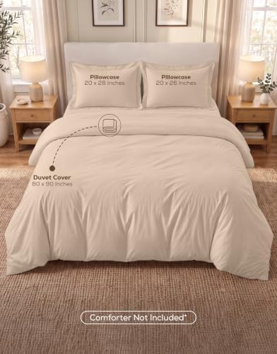 Duvet Cover Full, 3 Piece Set, Extra Soft - Image 3