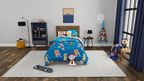 Paw Patrol Kids Bedding Super Soft Comforter and Sheet Set - Image 5