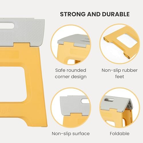 Vigar Compact Folding Step Stool, 12-1/2 in - Image 4