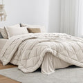 Love's cabin Twin Comforter Set, 5 Pieces Bed in a Bag by Lovescabin