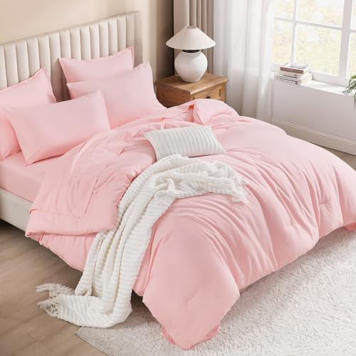 Litanika Pink Queen Comforter Set - Image 3